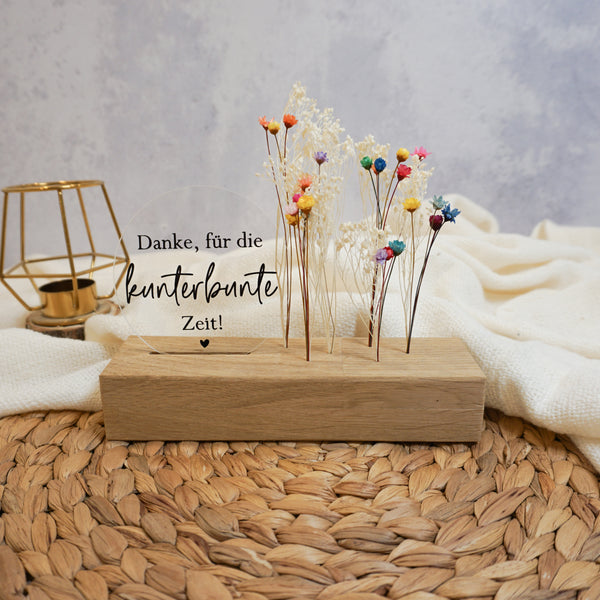 Abschiedsgeschenk Kindergarten "Danke, für die kunterbunte Zeit"